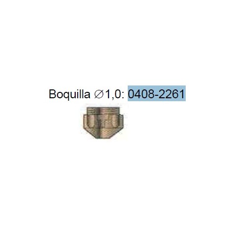 BOQUILLA BUZA 1MM PLASMA CP-40/CP-100