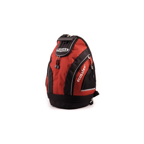 MOCHILA ECOSAFEX ROJA/NEGRA PARA ARNES