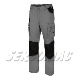 PANTALON 103011B T-XL COL.8/0 GRIS/NEGRO