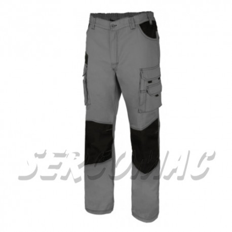 PANTALON 103011B T-XL COL.8/0 GRIS/NEGRO